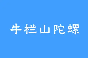 牛栏山陀螺