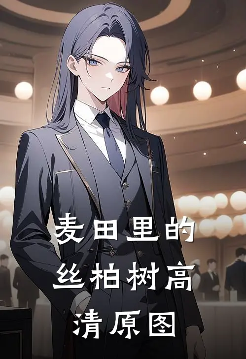 麦田里的丝柏树高清 原图