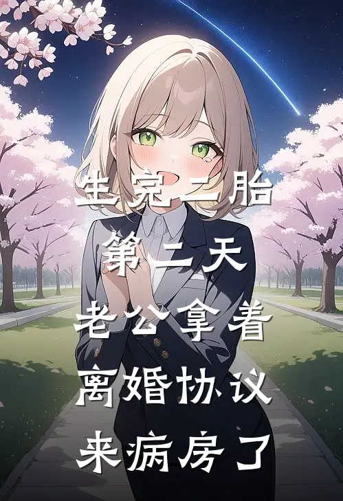 生完二胎第二天，老公拿着离婚协议来病房了