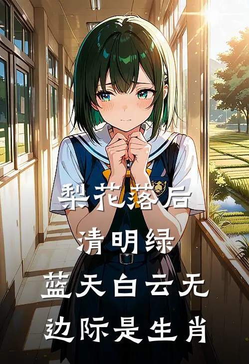 梨花落后清明绿,蓝天白云无边际是生肖