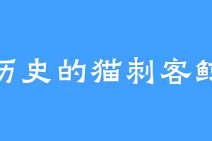 历史的猫刺客鲸