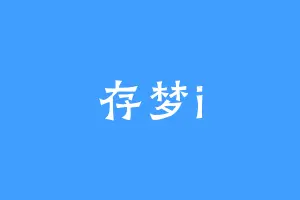 存梦i