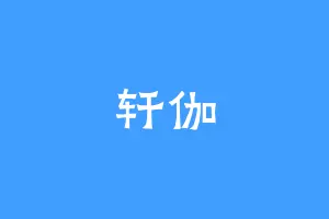 轩伽