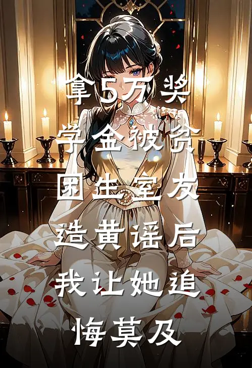 拿5万奖学金被贫困生室友造黄谣后，我让她追悔莫及