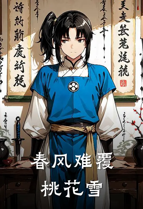 春风难覆桃花雪