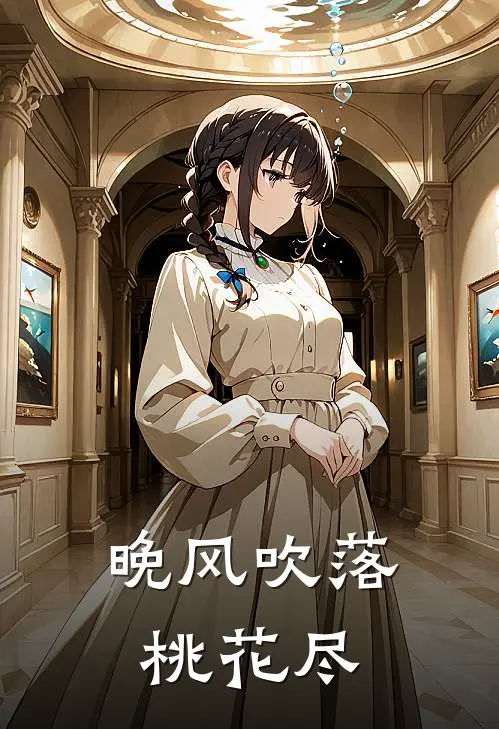 晚风吹落桃花尽