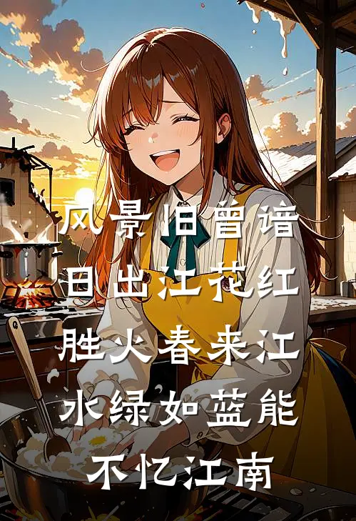 风景旧曾谙日出江花红胜火春来江水绿如蓝能不忆江南