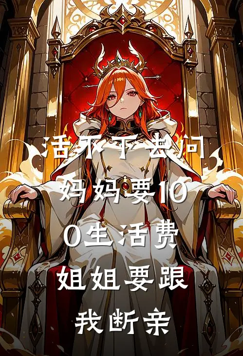 活不下去问妈妈要100生活费，姐姐要跟我断亲