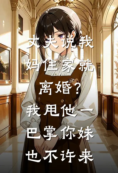 丈夫说我妈住家就离婚？我甩他一巴掌：你妹也不许来