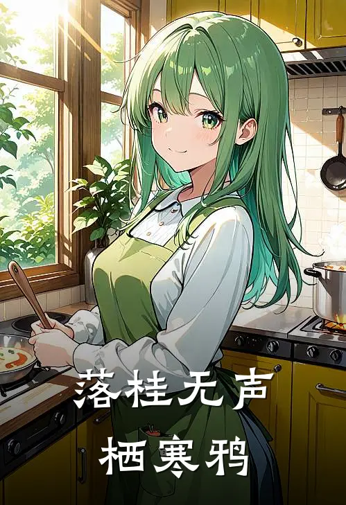 落桂无声栖寒鸦