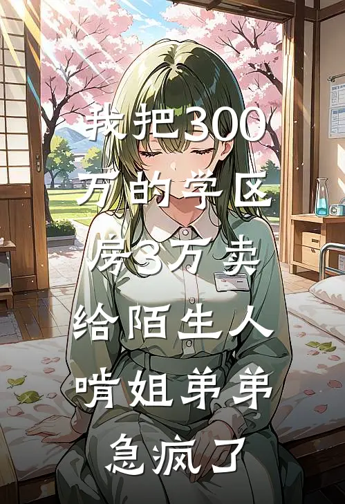 我把300万的学区房3万卖给陌生人，啃姐弟弟急疯了