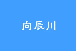 向辰川